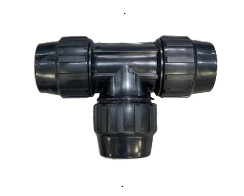 Te igual para tubo PE 110 mm