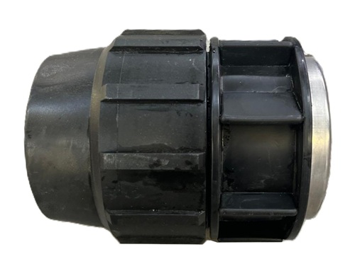 Jimten J-62 110 × 4" enlace mixto rosca hembra para tubo PE 110 mm × 4"