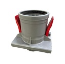 Wavin Ultra-3 Ø630-160 mm injerto de acometida click PVC Ø 630 × 160 mm