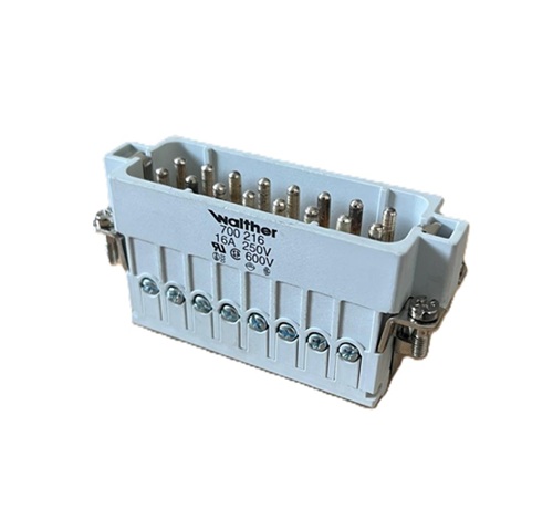 Walther 700 216 inserto macho de 16 pines 16 A 250 V
