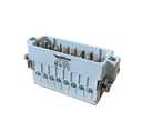 Walther 700 216 inserto macho de 16 pines 16 A 250 V