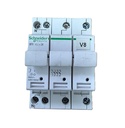 Schneider Electric STI A9N15658 portafusibles 3P+N 10,3 × 38 mm