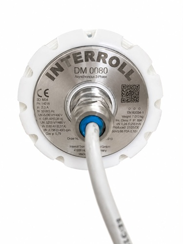 [MELEC00070] Mototambor Interroll DM 0080 trifásico 140W nuevo