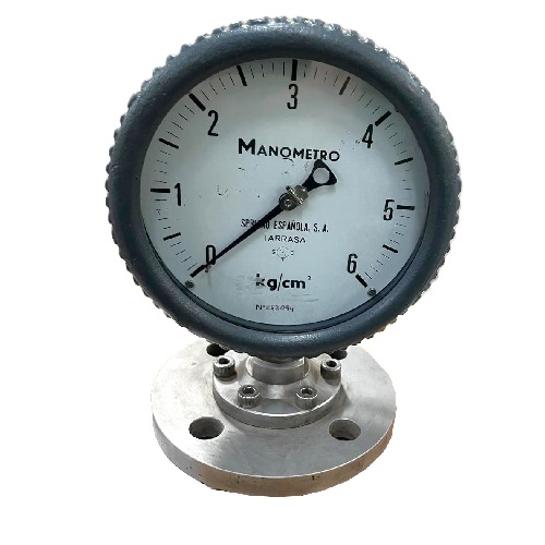 [MAN00005] MANÓMETRO DIAFRAGMA 160MM 0-6 KG/CM2