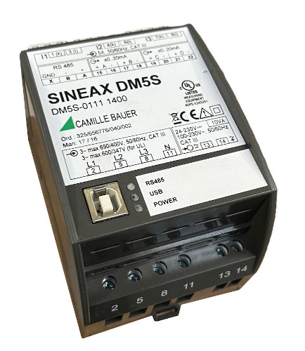 [ELEC00164] SINEAX DM5S-0111 1400 